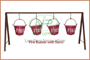 Fire Bucket With Stand In India
